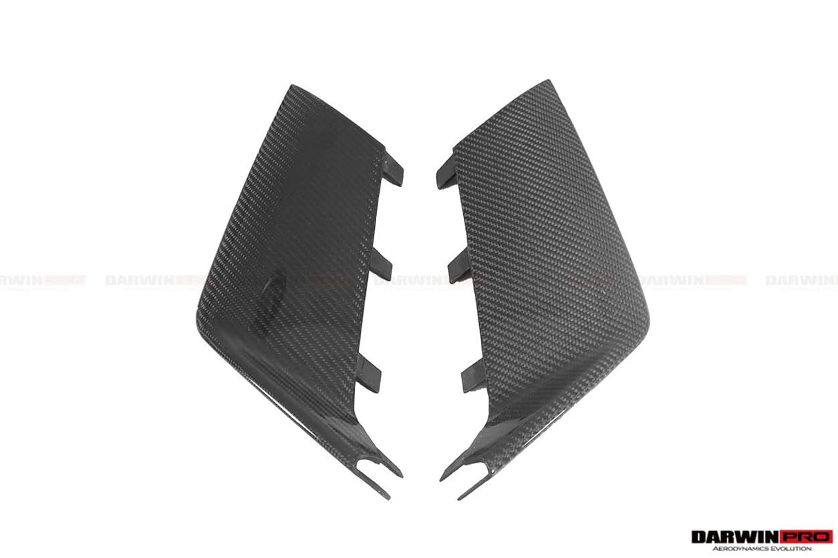 2013-2018 Audi RS6 Avant Carbon Fiber Front Bumper Caps