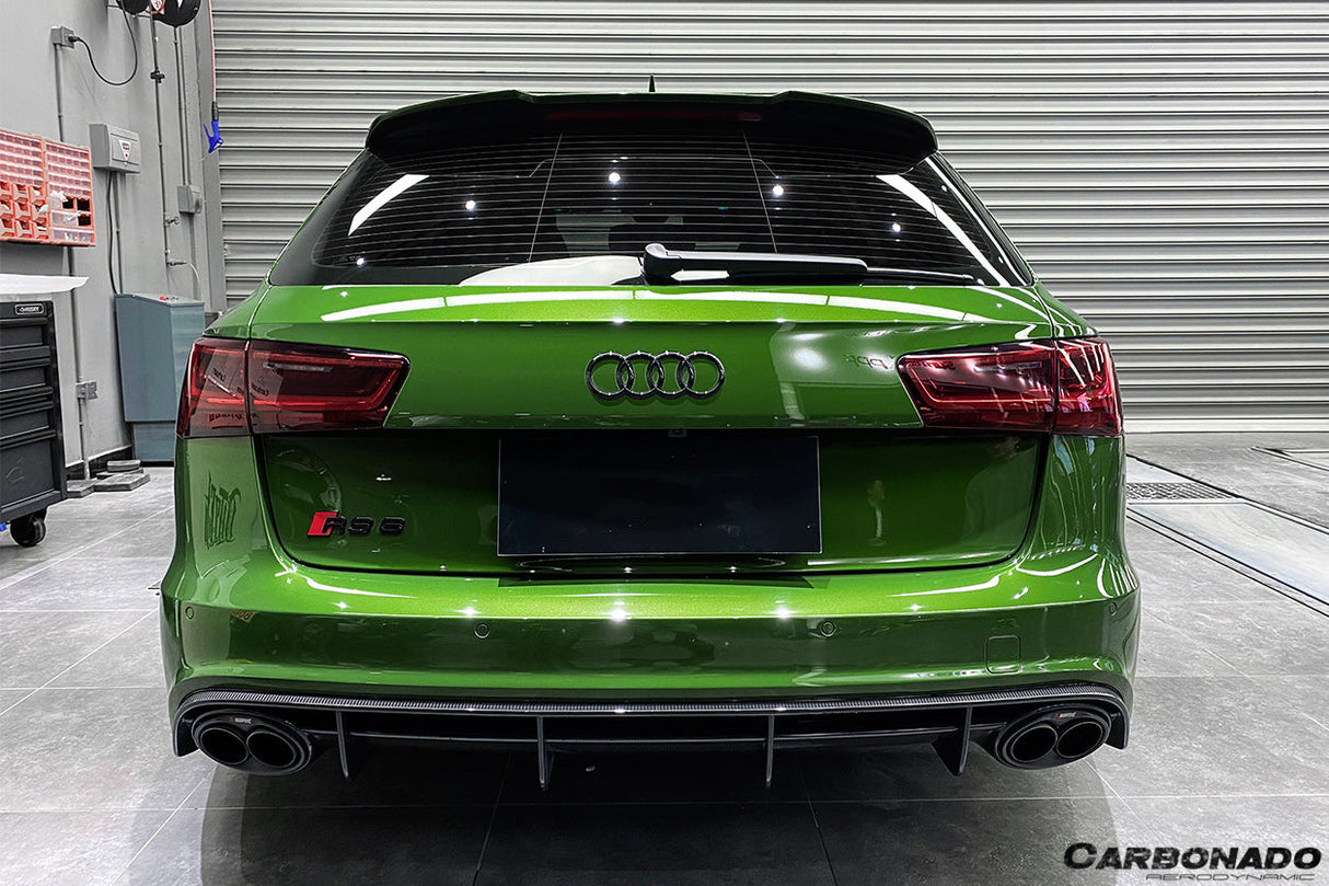 2013-2018 Audi RS6 Avant OE Style Carbon Fiber Rear Lip