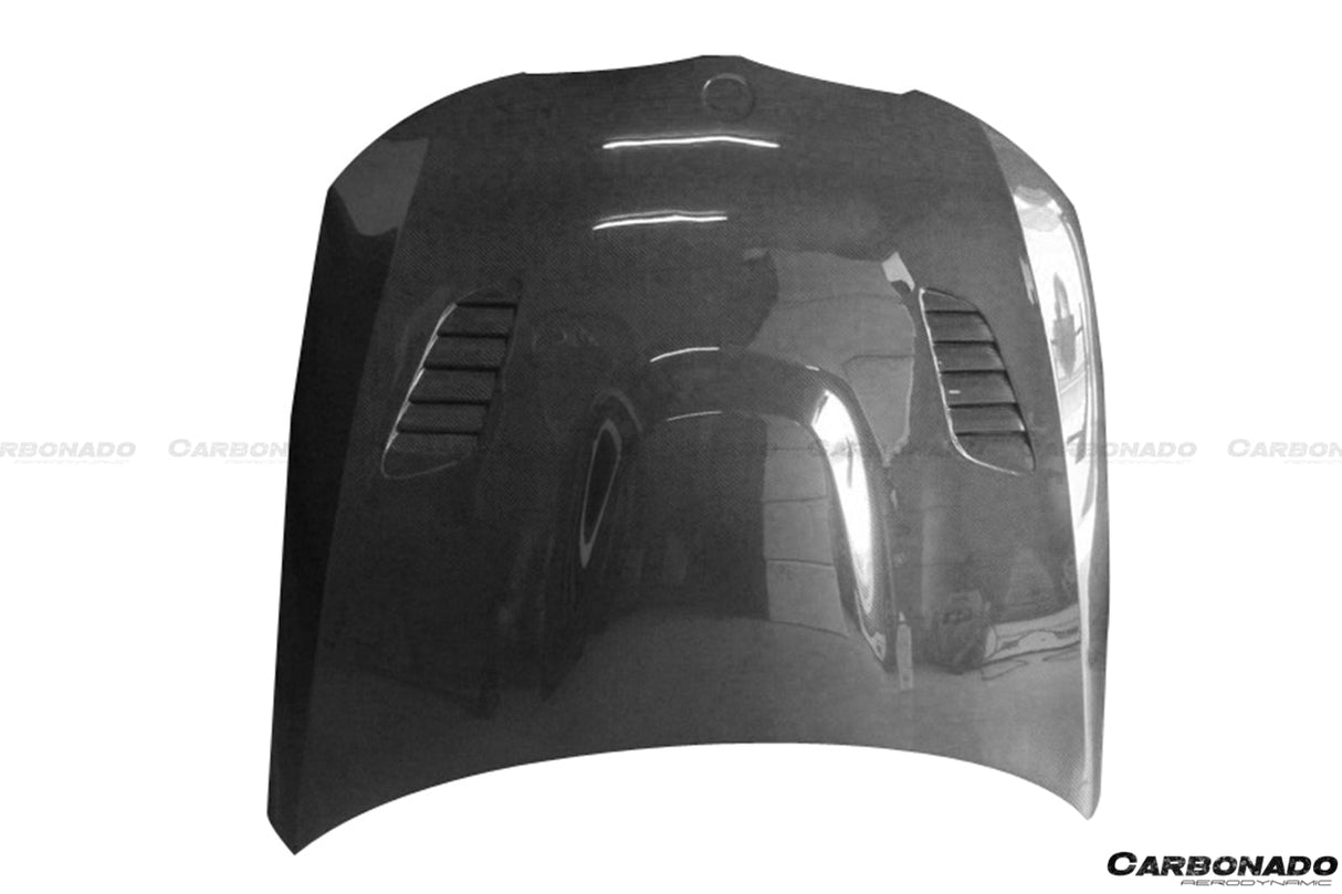 2008-2012 BMW 3 Series E90 LCI VRS Style Carbon Fiber Hood