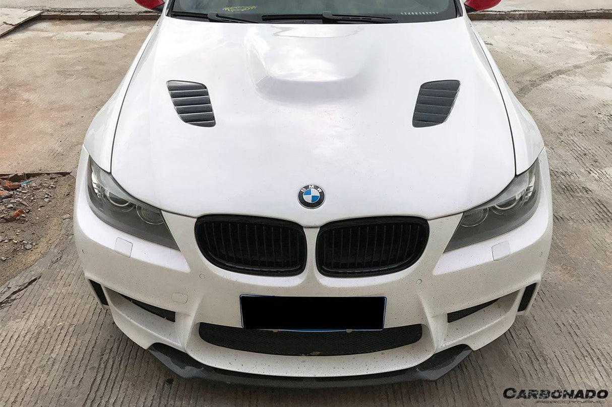 2008-2012 BMW 3 Series E90 LCI VRS Style Carbon Fiber Hood