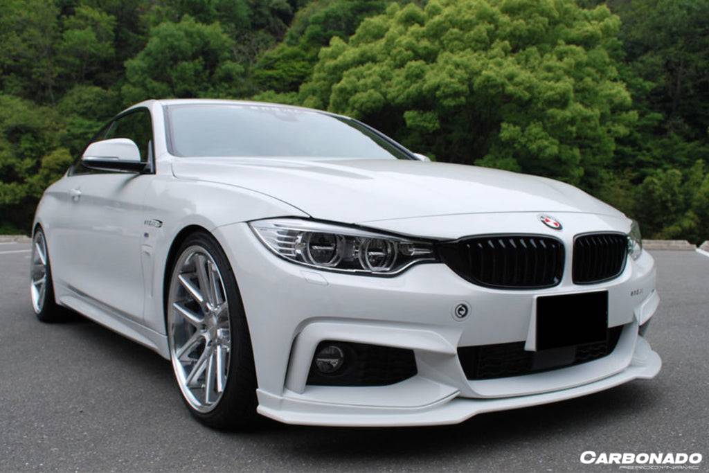 2014-2017 BMW 4 Series F32 F33 M Sport ECC Style Carbon Fiber Front Lip