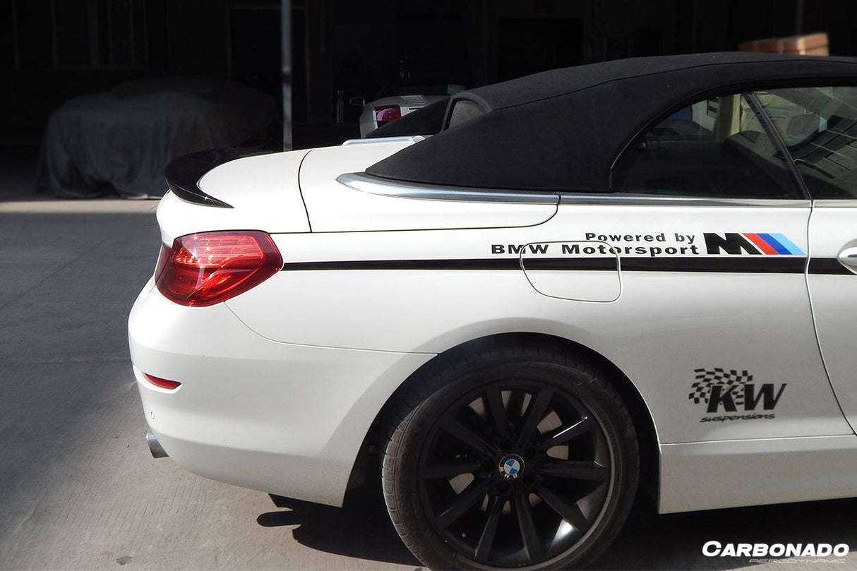 2011-2018 BMW 6 Series F12 convertiable M6 Style Carbon Fiber Trunk Spoiler