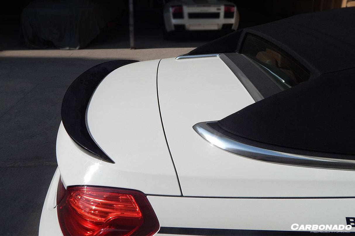 2011-2018 BMW 6 Series F12 convertiable M6 Style Carbon Fiber Trunk Spoiler
