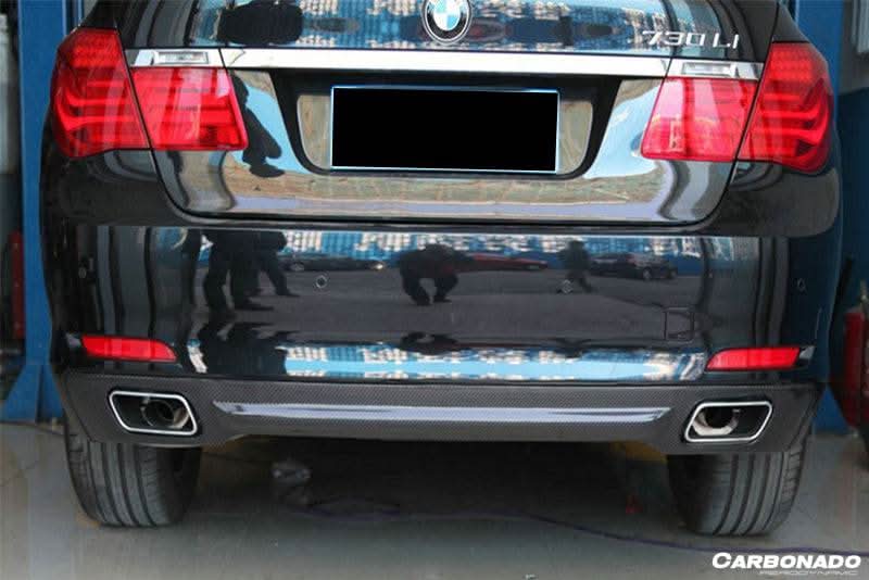 2009-2014 BMW 7 Series F01 OEM Style Carbon Fiber Rear Lip