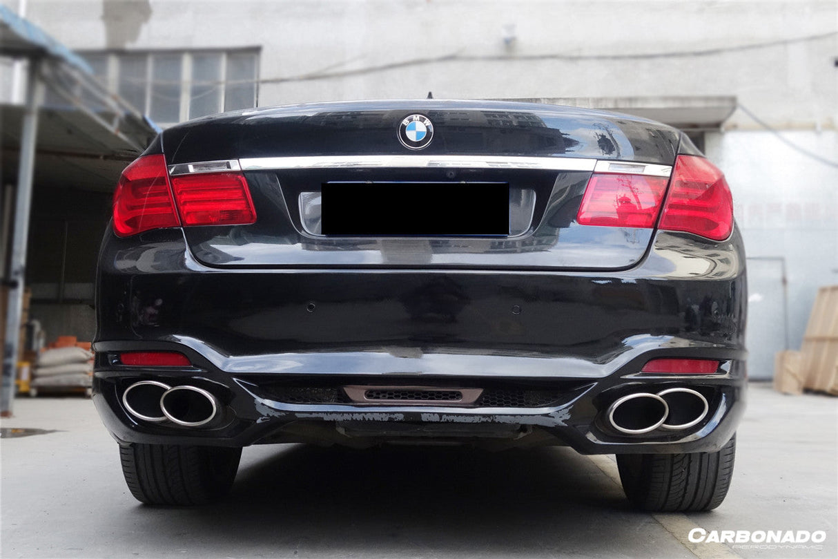 2009-2015 BMW 7 Series F01 F02 WD Style Rear Bumper With Tips