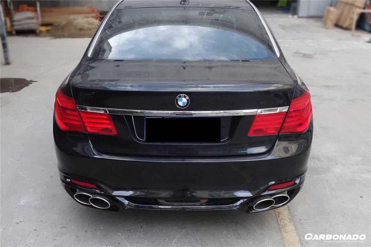 2009-2015 BMW 7 Series F01 F02 WD Style Rear Bumper With Tips
