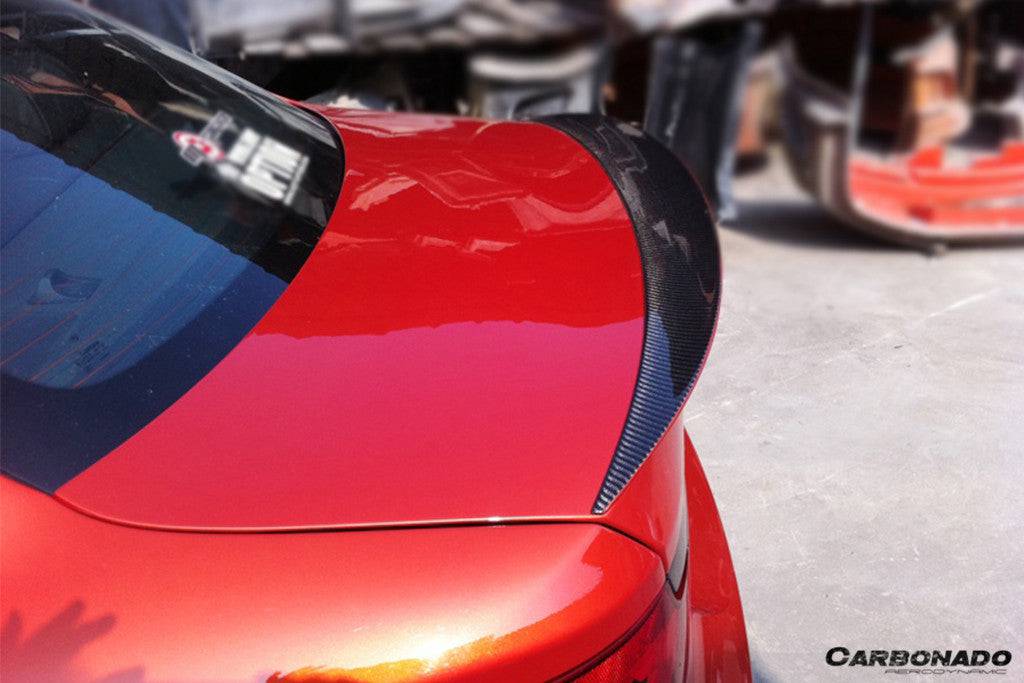 2008-2013 BMW E82 1 Series 1M RZ Style Carbon Fiber Trunk Spoiler