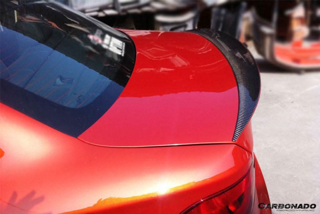 2008-2013 BMW E82 1 Series 1M RZ Style Carbon Fiber Trunk Spoiler