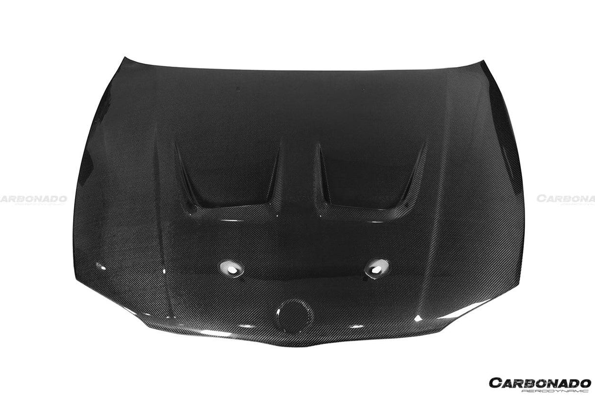 2008-2013 BMW E82 E88 1M 1 Series AP Style Carbon Fiber Hood