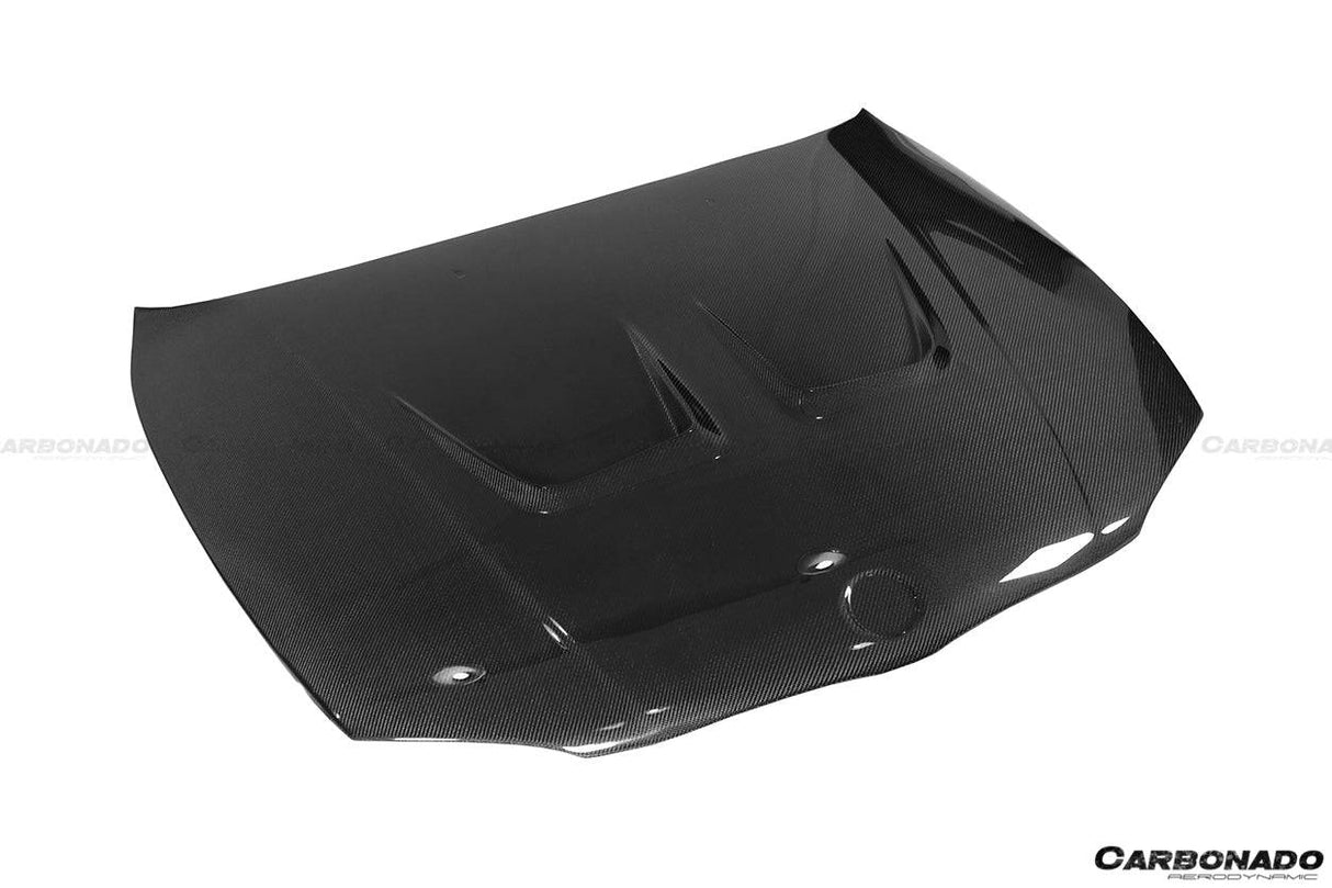 2008-2013 BMW E82 E88 1M 1 Series AP Style Carbon Fiber Hood