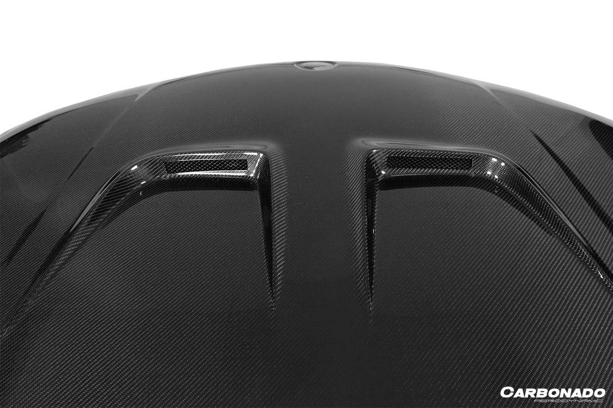 2008-2013 BMW E82 E88 1M 1 Series AP Style Carbon Fiber Hood