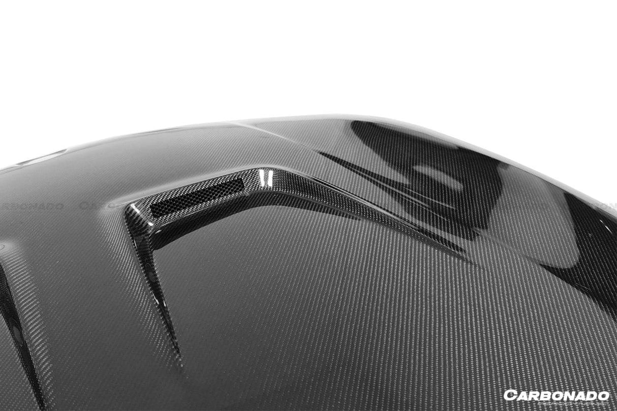 2008-2013 BMW E82 E88 1M 1 Series AP Style Carbon Fiber Hood