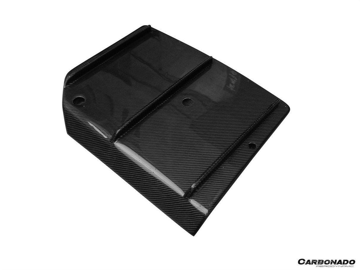 2008-2013 BMW E82 E88 1M RZ Style Carbon Fiber Rear Lip Rear Diffuser Undertray