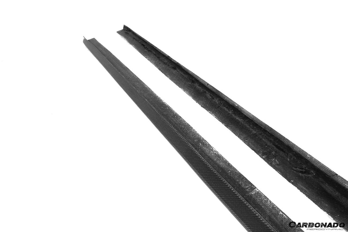 2018-2023 BMW F90 M5 D3 Style Carbon Fiber Side Skirts