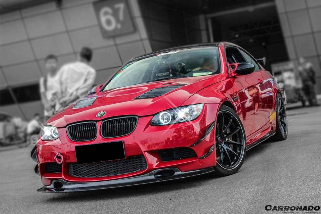2008-2012 BMW M3 E90 E92 E93 KA Style Carbon Fiber Canards