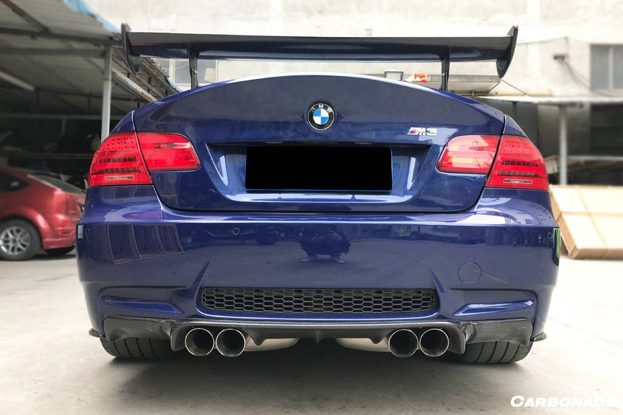 2008-2012 BMW M3 E92 E93 VA Style Carbon Fiber Rear Lip