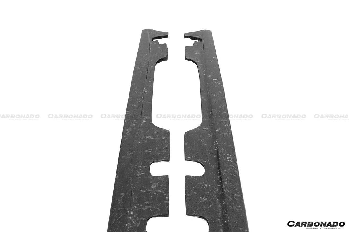 2008-2012 BMW M3 E92 E93 ET Style Carbon Fiber Side Skirts Under Board