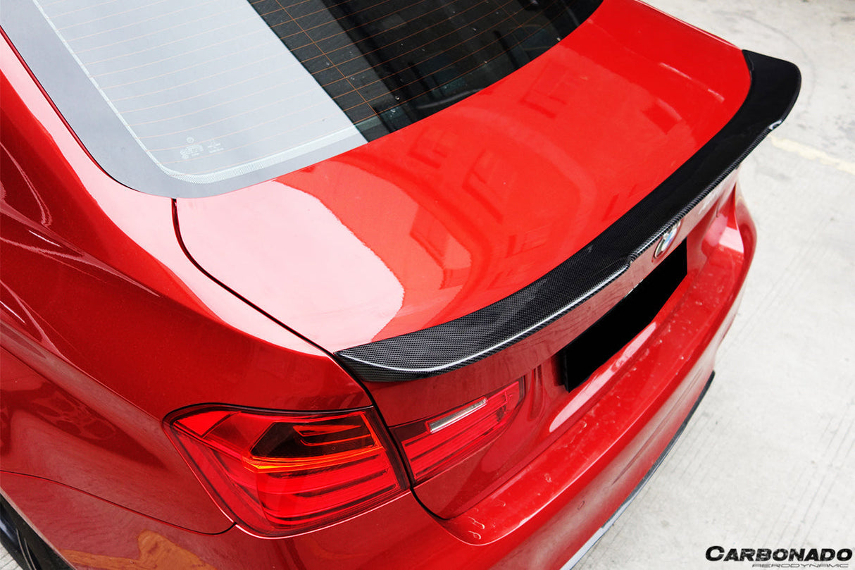 2014-2020 BMW M3 F80 3 Series F30 F35 VRS Style Carbon Fiber Trunk Spoiler