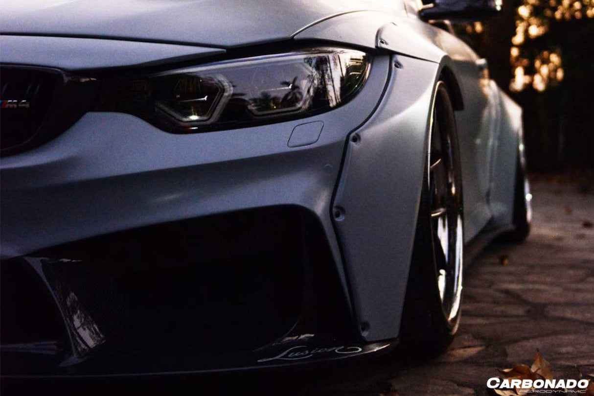 2014-2020 BMW M3 F80 M4 F82 D3 Style Front Bumper