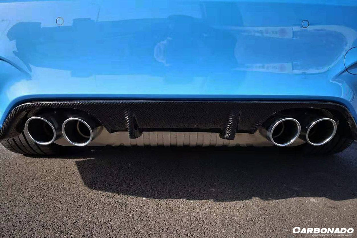 2014-2020 BMW M3 F80 M4 F82 D Style Rear Diffuser