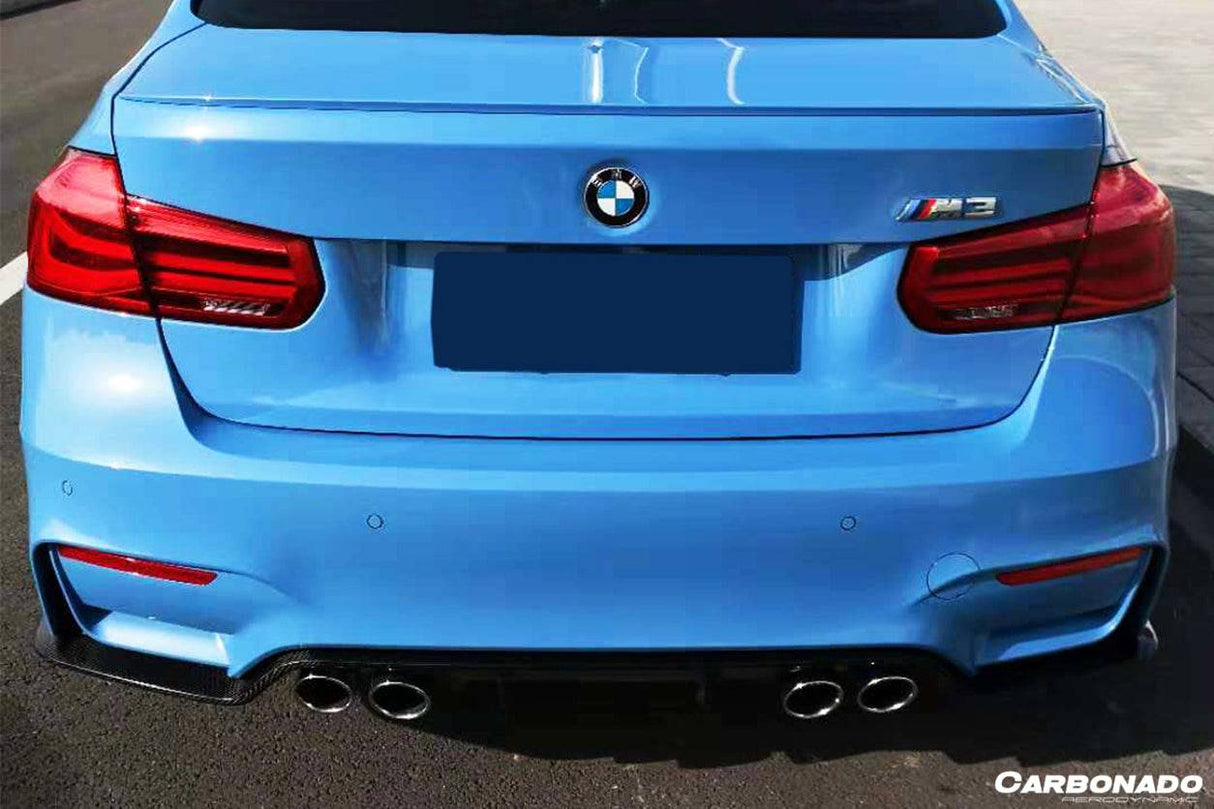 2014-2020 BMW M3 F80 M4 F82 D Style Rear Diffuser