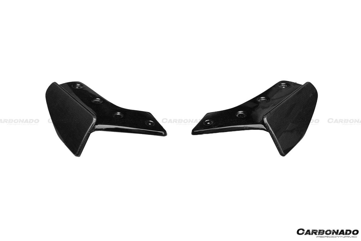 2014-2018 BMW X5 F15 MP Style Carbon Fiber Rear Cap Splitters (MT ONLY)