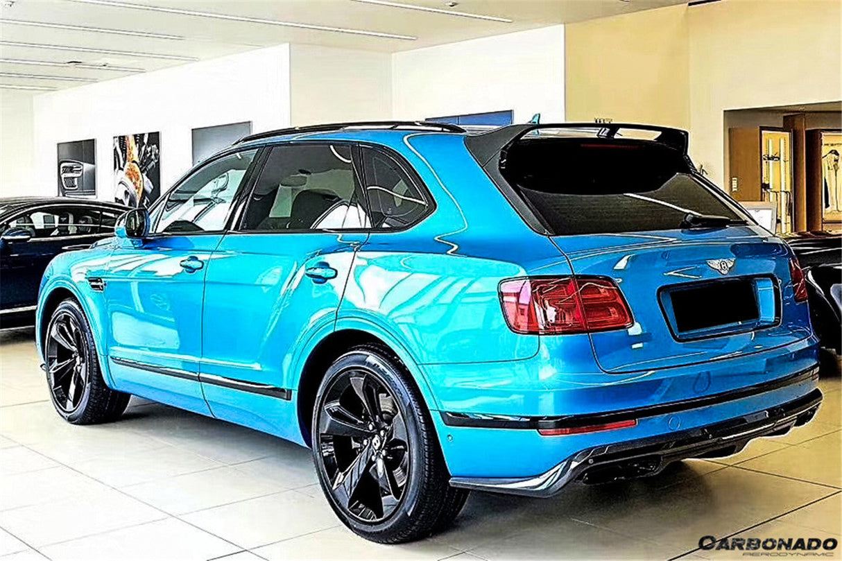 2016-2019 Bentley Bentayga OD Style Carbon Fiber Roof Spoiler
