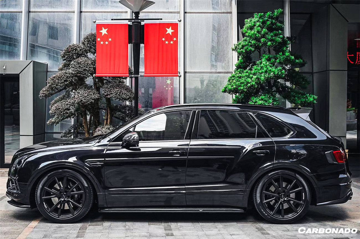 2016-2019 Bentley Bentayga OD Style Carbon Fiber Roof Spoiler