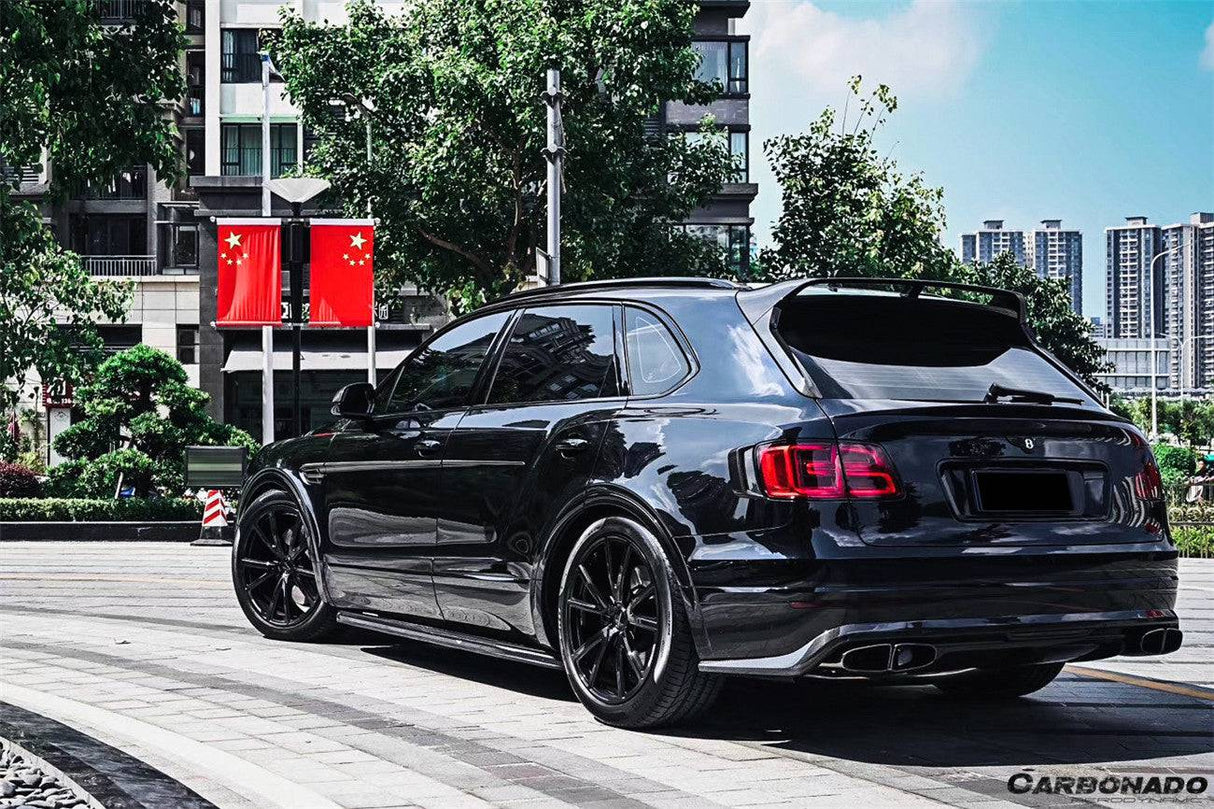 2016-2019 Bentley Bentayga OD Style Carbon Fiber Roof Spoiler
