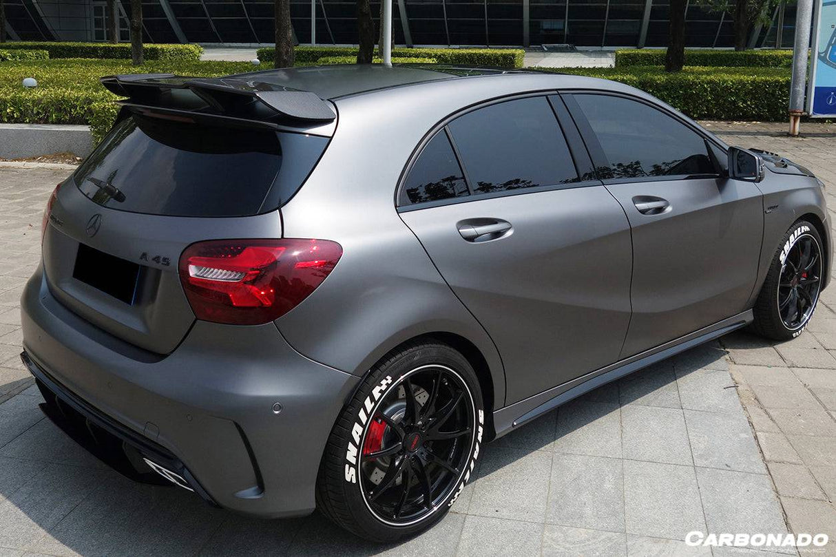 2016-2018 Mercedes Benz W176 A Class A250 A200 A45 AMG CARBON FIBER ROOF WING SPOILER