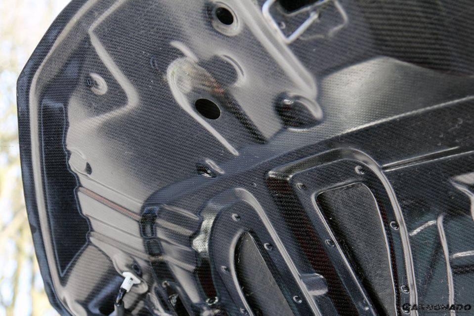2015-2021 Honda Civic Type R FK8 M Style Autoclave Double Carbon Fiber Hood