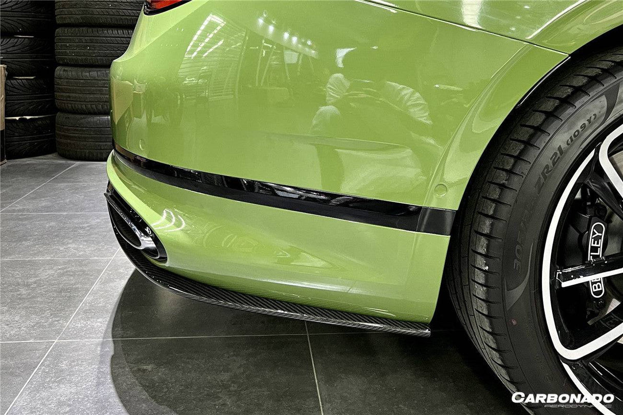 2019-2024 Bentley Continental GT GTC Editon Style Dry Carbon Fiber Rear Lip