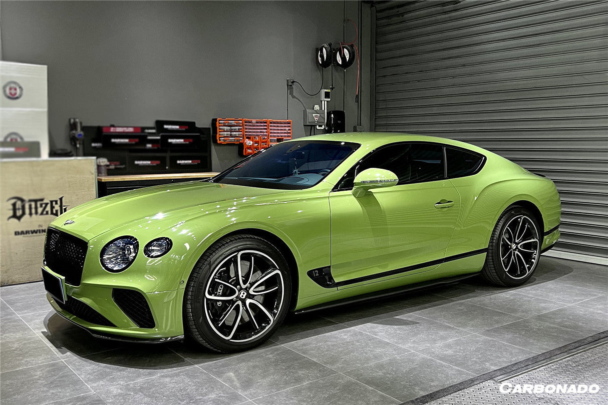 2019-2024 Bentley Continental GT GTC Editon Style Carbon Fiber Front Lip