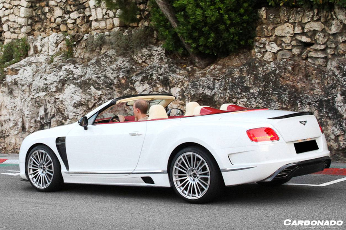 2012-2015 Bentley Continental V8 GT GTC V8S - W12 GT GTC SPEED MSY Style Body Kit