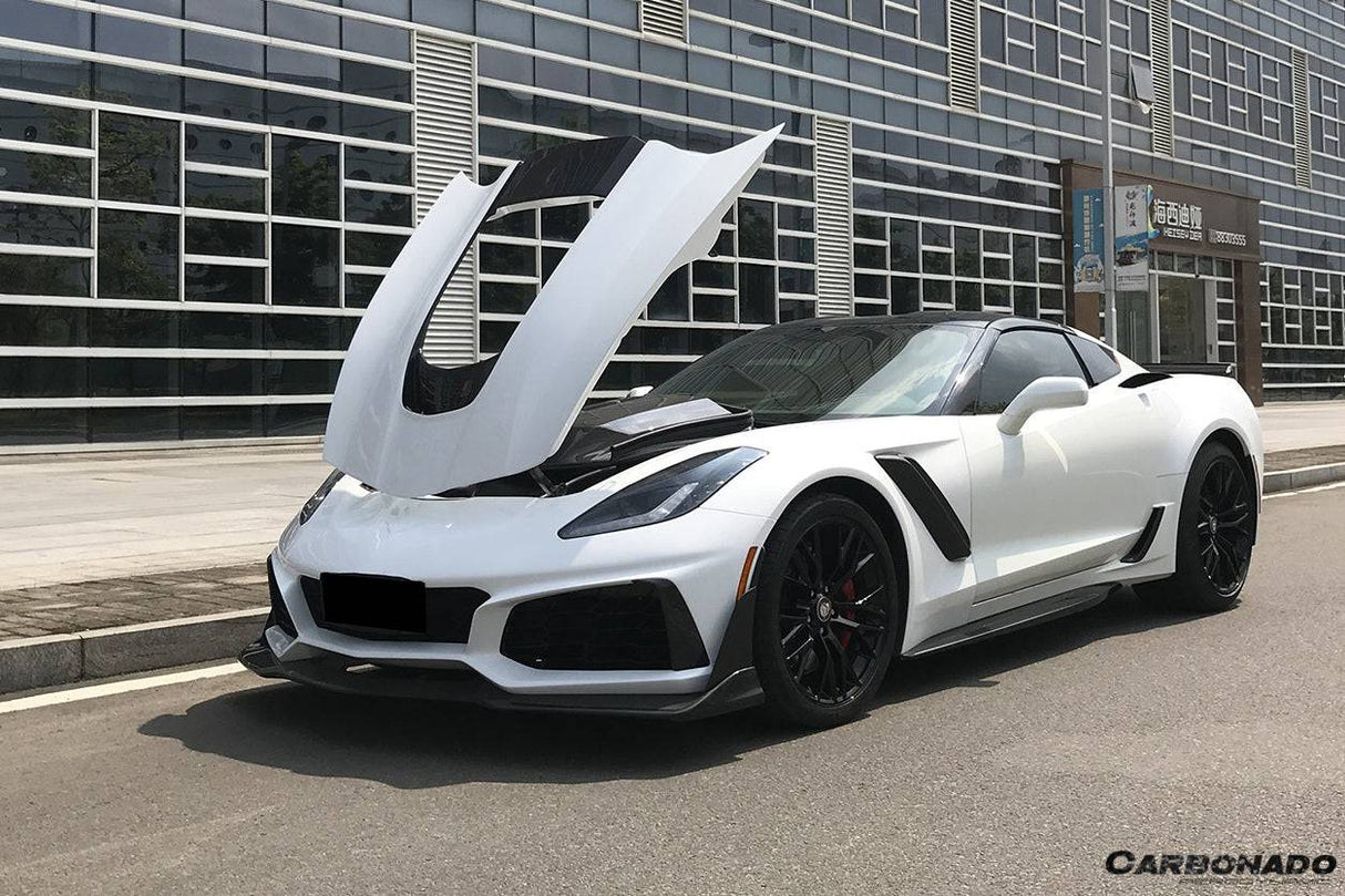2013-2019 Corvette Z06 Grandsport ZR1 Style Front Conversion Body Kit