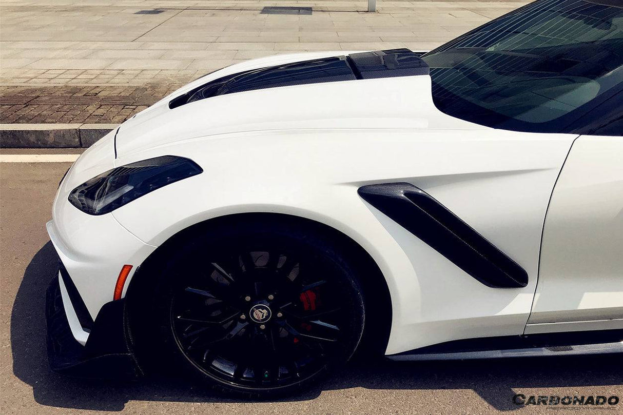 2013-2019 Corvette Z06 Grandsport ZR1 Style Front Conversion Body Kit