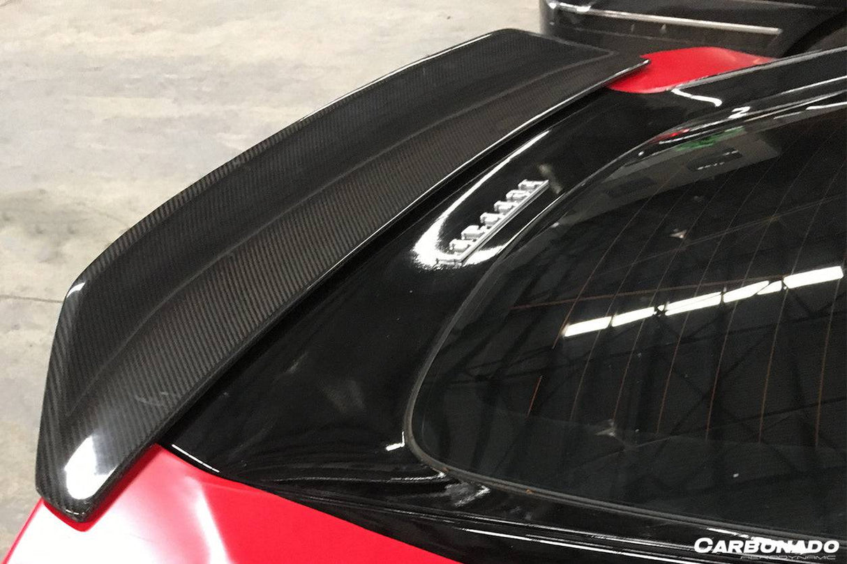 2012-2017 Ferrari F12 Berlinetta DC Style Carbon Fiber Trunk Spoiler