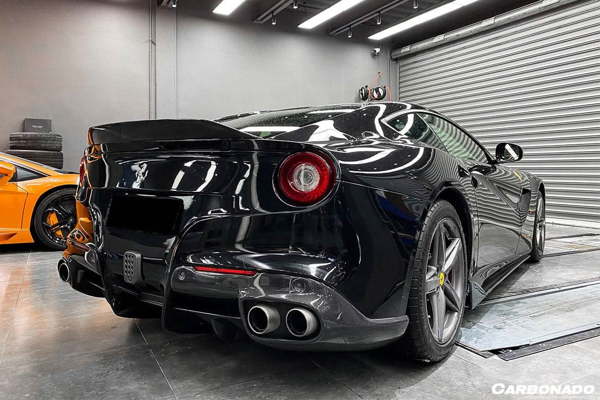 2012-2017 Ferrari F12 Berlinetta RS Style Carbon Fiber Rear Diffuser