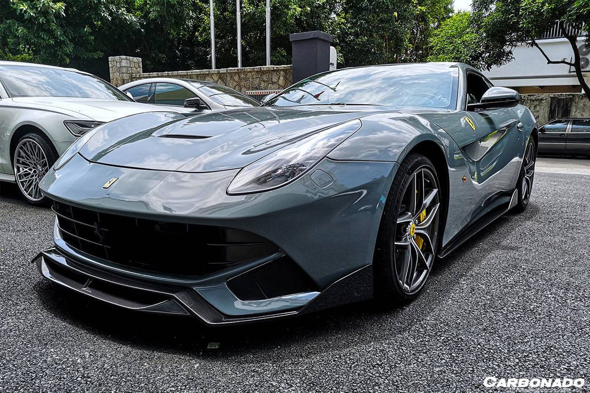 2012-2017 Ferrari F12 Berlinetta DC Style Carbon Fiber Side Skirts
