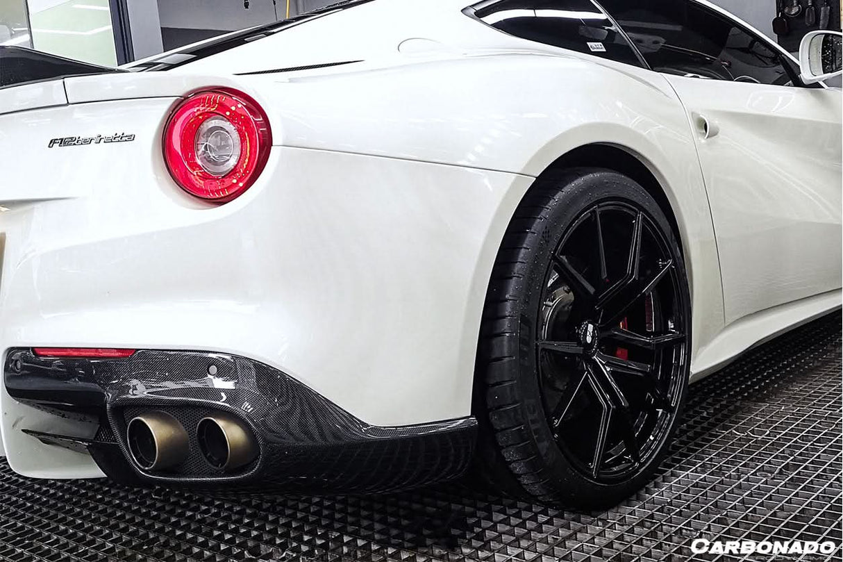 2012-2017 Ferrari F12 Berlinetta RS Style Carbon Fiber Rear Diffuser