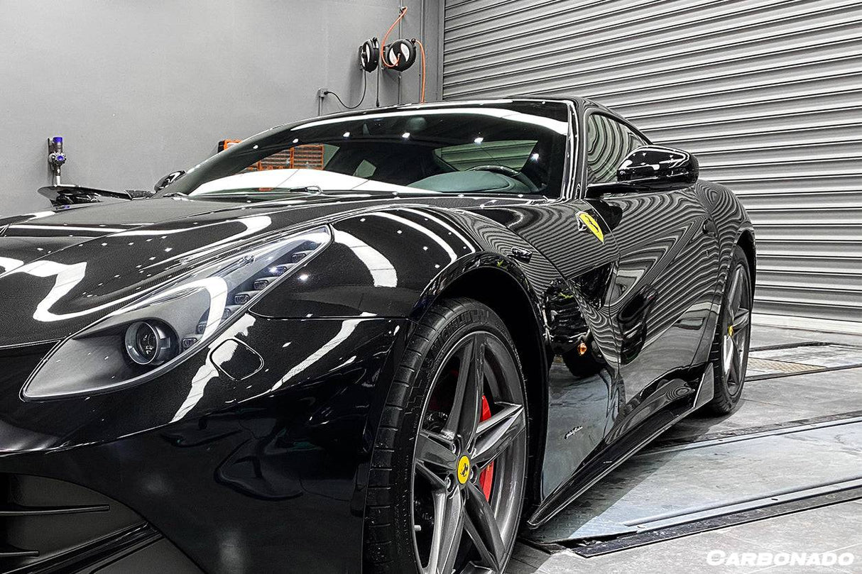 2012-2017 Ferrari F12 Berlinetta DC Style Carbon Fiber Side Skirts