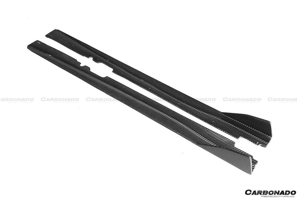 2012-2017 Ferrari F12 Berlinetta DC Style Carbon Fiber Side Skirts