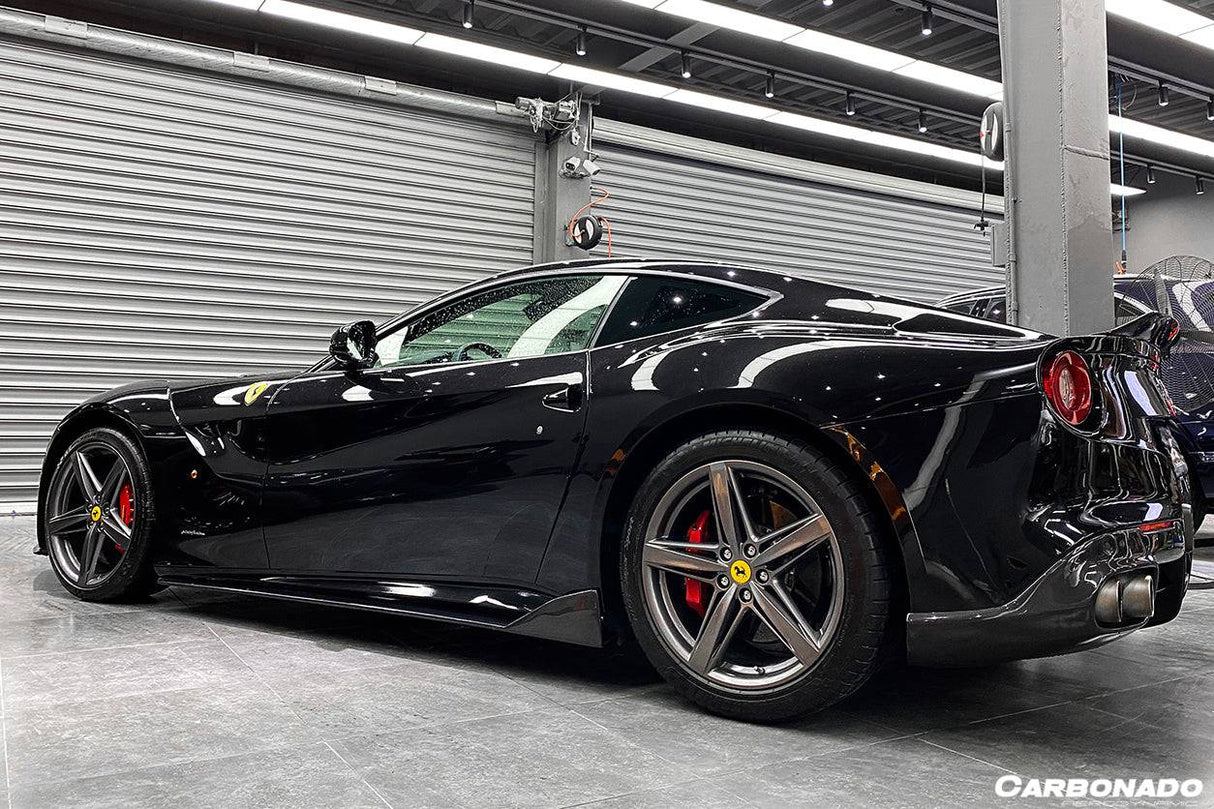 2012-2017 Ferrari F12 Berlinetta DC Style Carbon Fiber Side Skirts