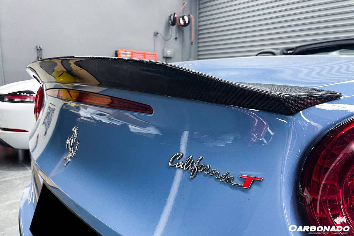 2015-2018 Ferrari California bkss style Carbon Fiber Turnk Spoiler