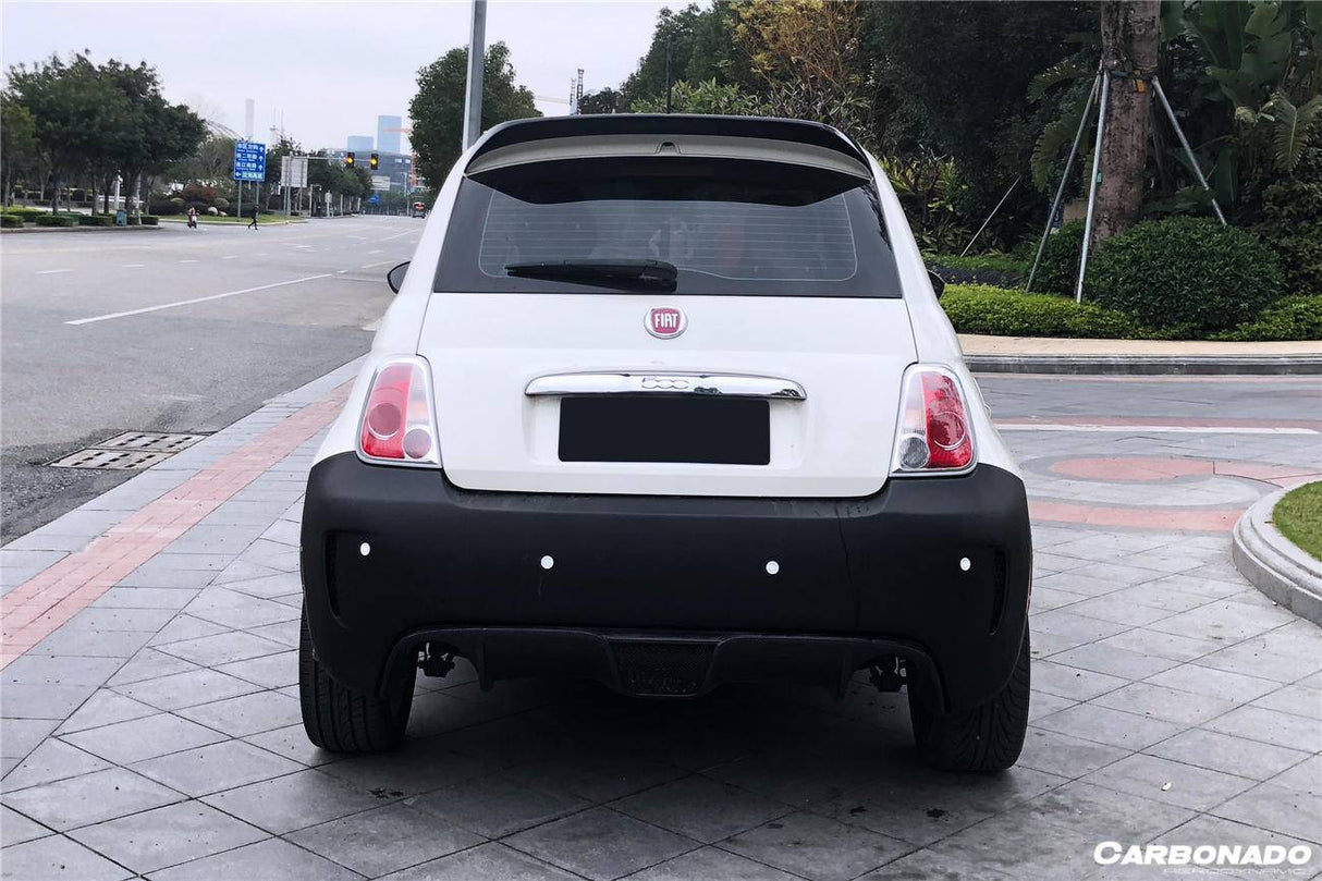 2010-2015 Fiat Abarth 500 Sports Style Rear Bumper