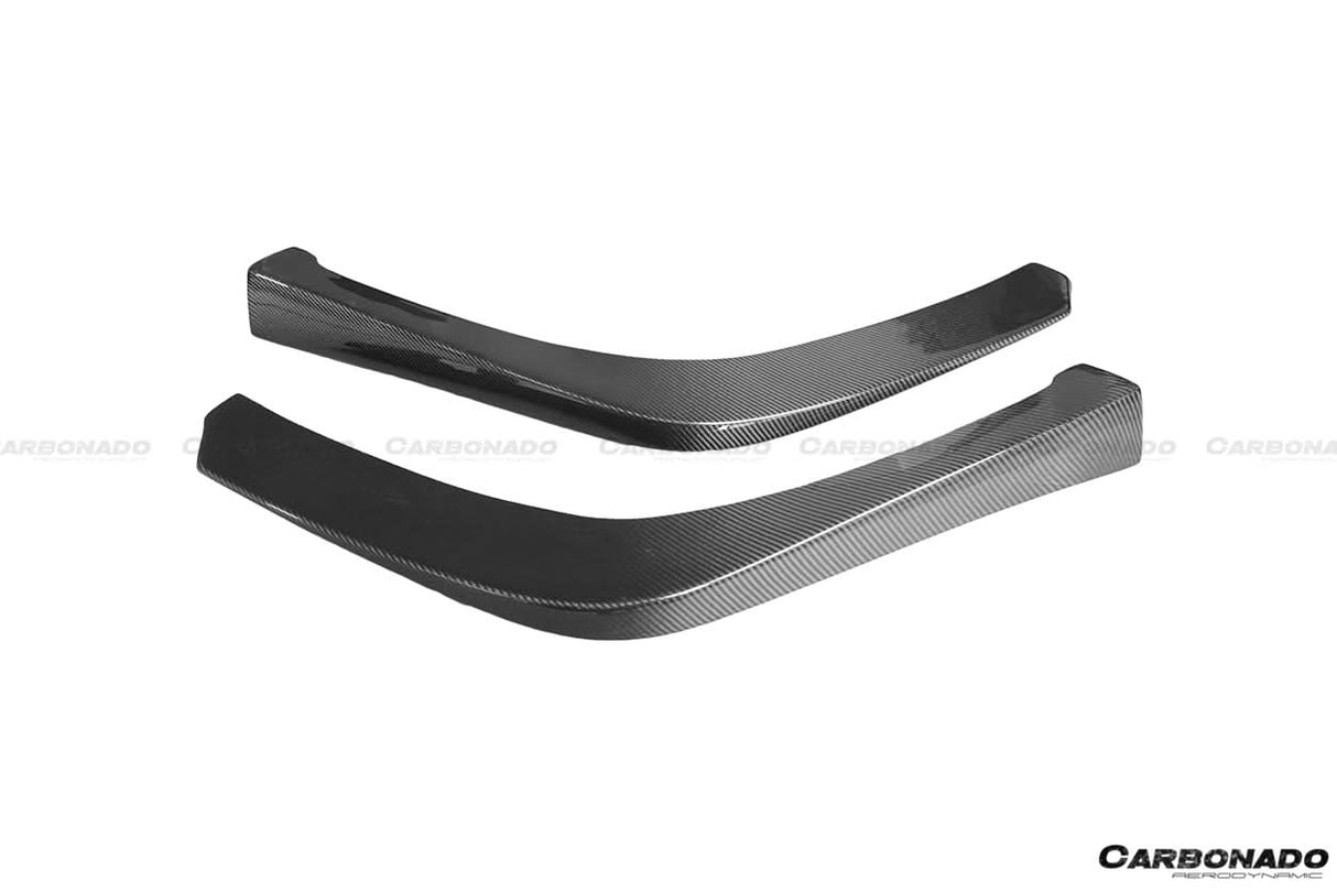 2010-2015 Ferrari 458 Italia and Spider Carbon Fiber Front Lip Carbonado (AP)