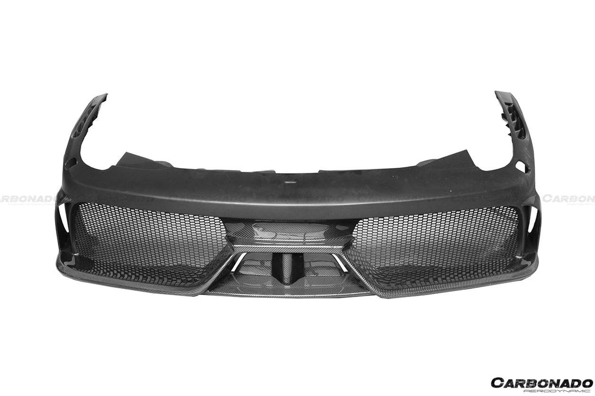 2010-2015 Ferrari Carbon Fiber Front Bumper Carbonado (OE) Fits: 458 Italia and Spider