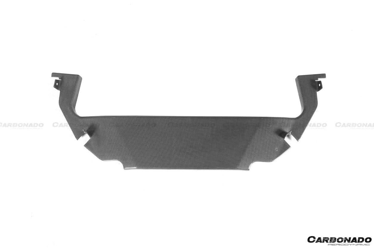 2010-2015 Ferrari Style DRY Carbon Fiber Firewall Cover | Engine Bay Trim panel Replacement Carbonado (OE) Fits: 458 Italia and Spider, 458 Speciale
