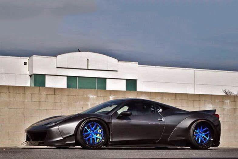 2010-2015 Ferrari 458 Italia and Spider Partial Carbon Fiber Aero Full Body Kit Carbondo (DE)
