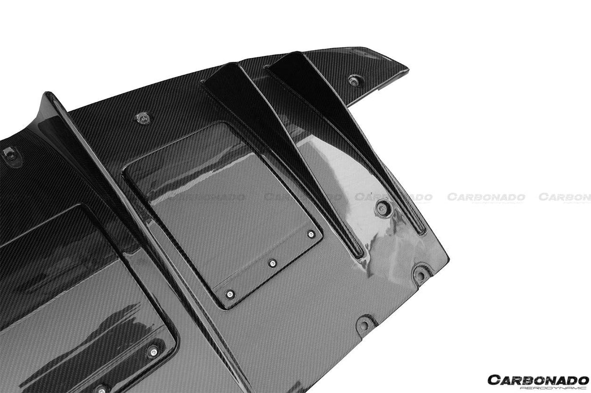 2010-2015 Ferrari 458 speciale Style Carbon Fiber Rear Lip Diffuser
